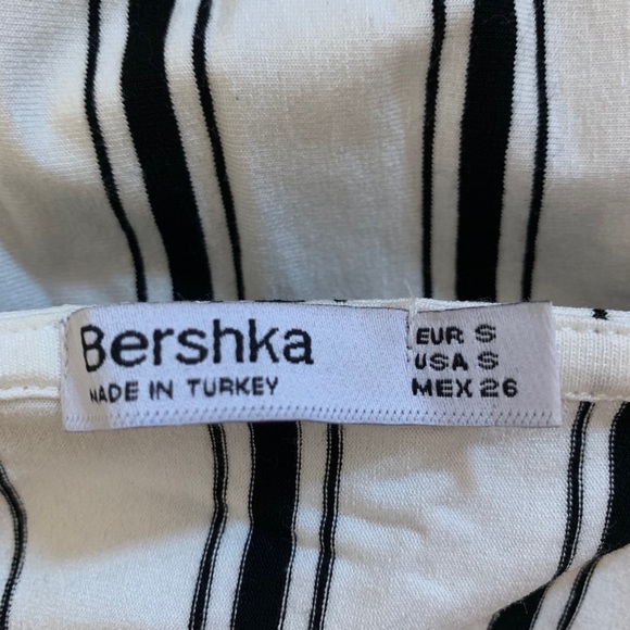 Bershka black & white Striped Jumpsuit - Picture 5 of 5